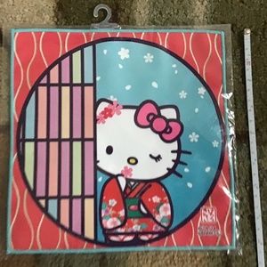 HELLO KITTY - 1976 ORIGINAL * SEALED * HANDKERCHIEF * FROM JAPAN by SANRIO